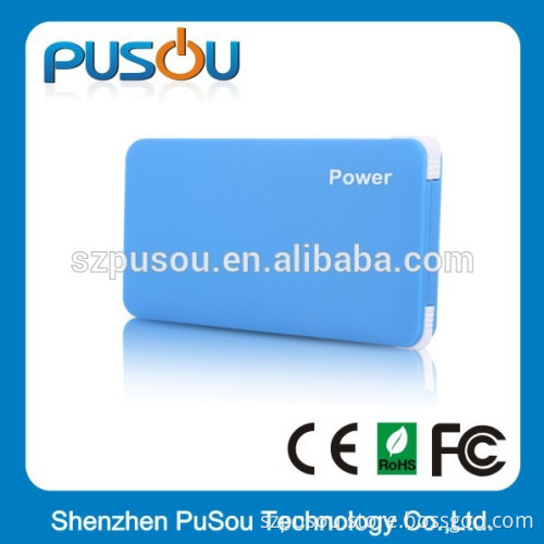 Dual usb output 5000-10000mah good quality led li ion battery mobile power bank